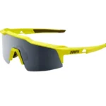 Lentes 100% Speedcraft SL - Soft Tact Banana - Black Mirror