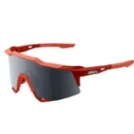 Lentes 100% Speedcraft Soft Tact Coral - Black Mirror